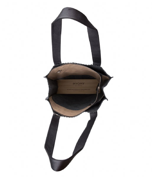 MYOMY Shoulder bag My Paper Bag Long handle zip rambler black (10270631)